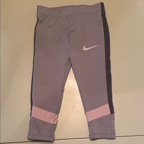 Nike Baby Girl Pink and Gray Tracksuit 18 Month - Picture 5 of 13